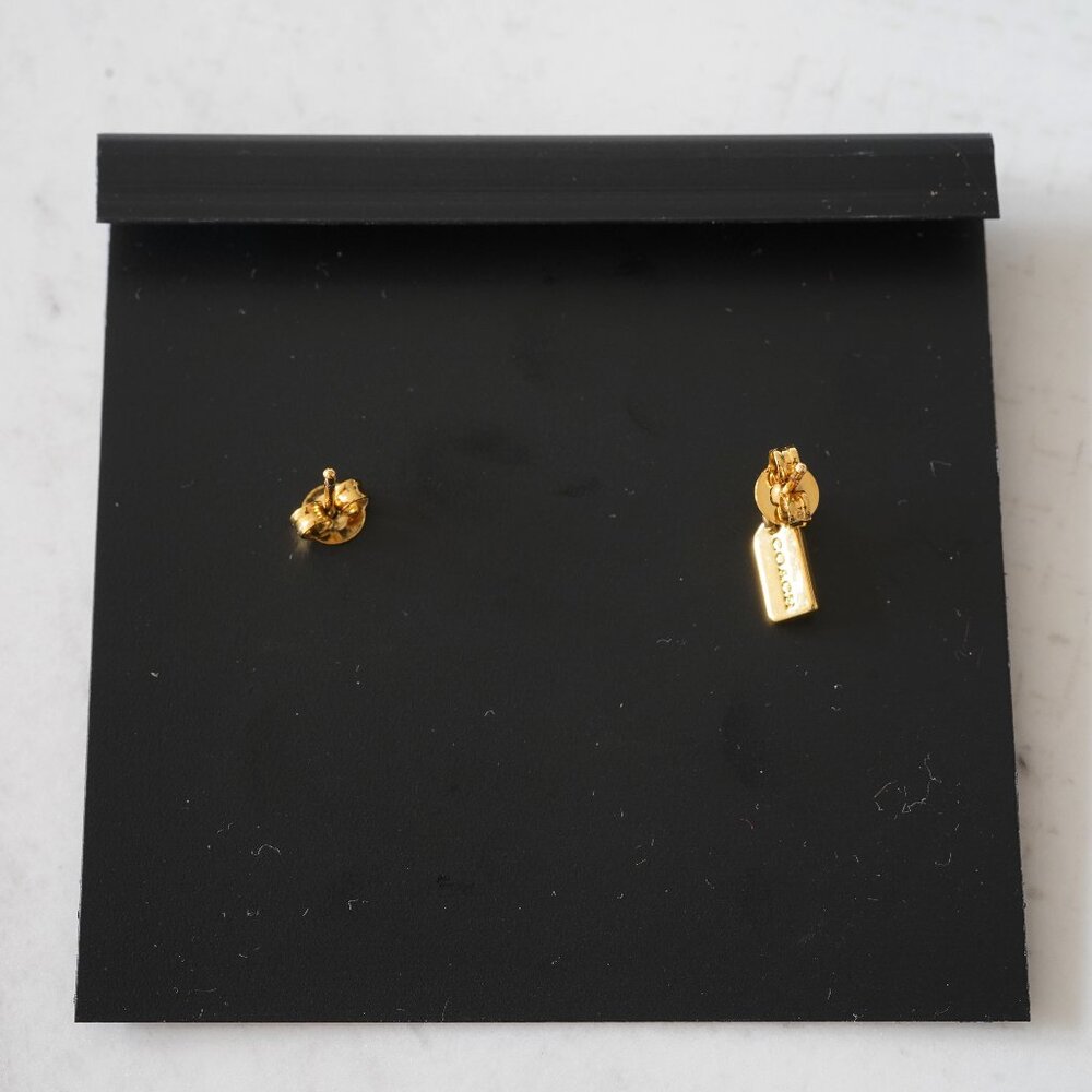 Coach Rexy Stud Earrings - Picture 2 of 3